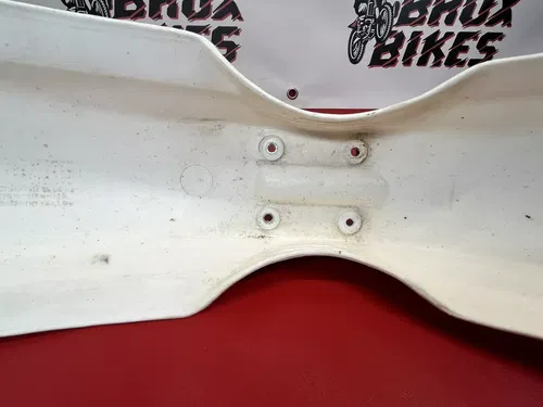 1987 Yamaha YZ125 YZ 125 Front Fender Original White OEM