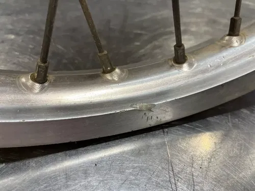 1981 Suzuki RM125 RM 125 Takasago Front Wheel Rim