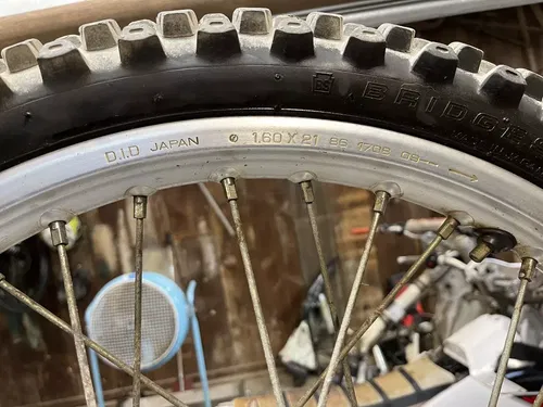 1983 Honda XL500R XL 500 Front Wheel Rim D.I.D