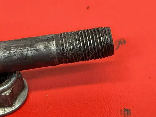 1990 Honda XR100R XR100 XR 100 Front Wheel Axle and Nut