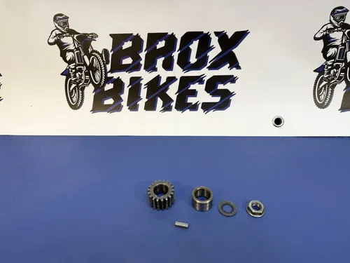 Yamaha YZ85 YZ 85 Primary Drive Gear Key Collar Nut Washer OEM (02-18)