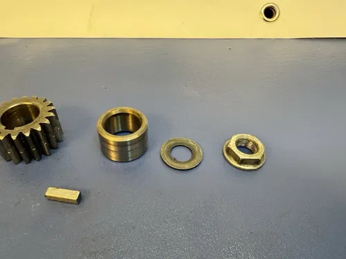 Yamaha YZ85 YZ 85 Primary Drive Gear Key Collar Nut Washer OEM (02-18)