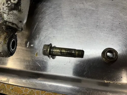 1999 Kawasaki KX60 KX 60 Rear Shock Flange Bolt Lower