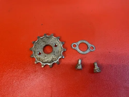 2012 Honda CRF50F CRF50 CRF 50 50F Sprocket And Fixing Plate Retainer