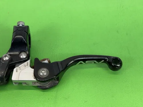 2011 Kawasaki KX250F KX 250F ASV Clutch Breakaway Snap Back Lever and Perch