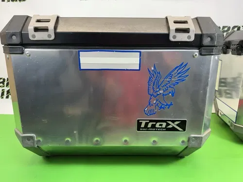 SW-Motech Trax Aluminum Luggage Panniers Side Case KLR650 08-18