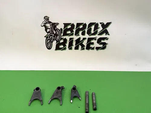 1989 Kawasaki KX80 KX 80 Shifter Shift Fork Forks
