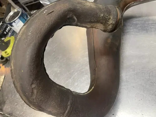 1983 1984 1985 Kawasaki KDX200 Exhaust Pipe