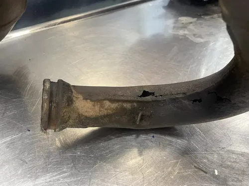 1983 1984 1985 Kawasaki KDX200 Exhaust Pipe