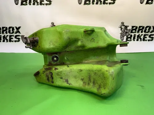1989 OEM KAWASAKI KX80 KX 80 Fuel Gas Tank Assembly w/ Cap 51002-5494-6W