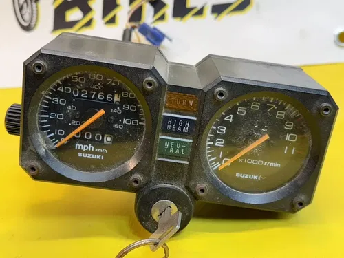 1990 Suzuki DR350S DR350 DR 350 Speedometer Tachometer Instrument Cluster