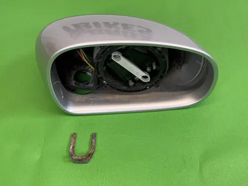 2001 Audi TT MK1 Right Passenger Side Rear Outside Mirror Silver