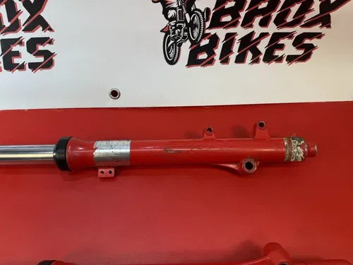 1990 Yamaha YZ80 YZ 80 Front Forks KYB OEM Red