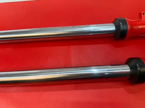 1990 Yamaha YZ80 YZ 80 Front Forks KYB OEM Red
