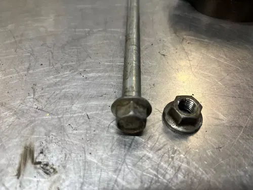 Kawasaki KX60 KX 60 Front Wheel Axle