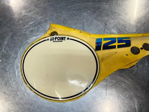 1981 RM125 RM 125 Side Panel Plastic Cover Right RT Side