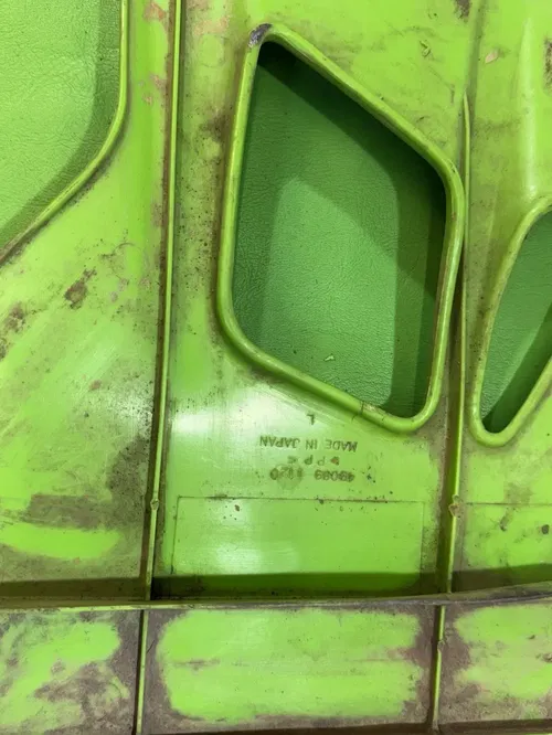 2000 KAWASAKI KDX200 LEFT RADIATOR SHROUD 49089-1120-6W KDX 200 LS OEM