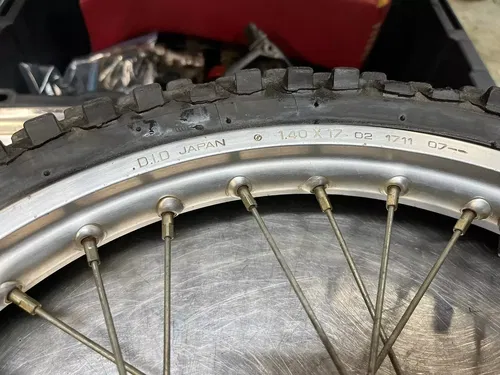 1985 Yamaha YZ80 YZ 80 Front Wheel Rim D.I.D