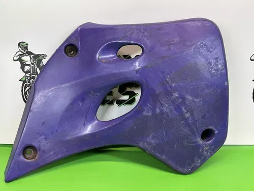 1994 Kawasaki KX80 KX 80 Purple Original OEM Radiator Shroud Plastic Plastics