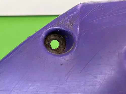 1994 Kawasaki KX80 KX 80 Purple Original OEM Radiator Shroud Plastic Plastics