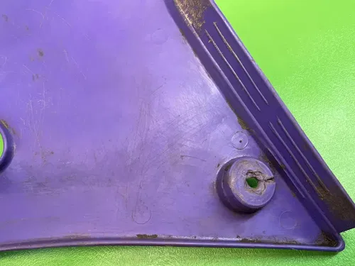 1994 Kawasaki KX80 KX 80 Purple Original OEM Radiator Shroud Plastic Plastics