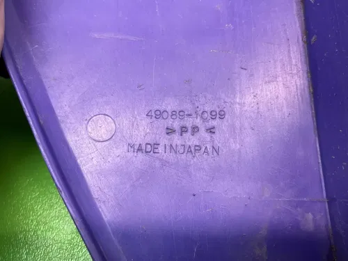 1994 Kawasaki KX80 KX 80 Purple Original OEM Radiator Shroud Plastic Plastics