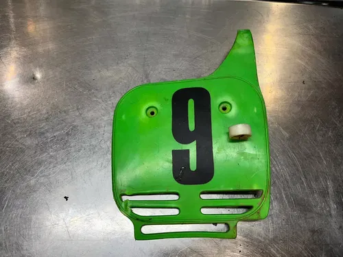 Kawasaki KX60 KX 60 Front Number Plate Plastic