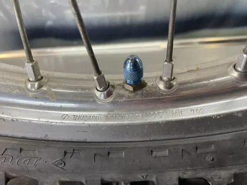 1993 Suzuki RM125 RM 125 Front Wheel Rim Takasago