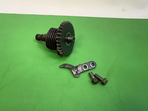 1989 KAWASAKI KX80 KICKSTART KICK START SHAFT W GEAR
