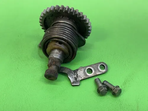 1989 KAWASAKI KX80 KICKSTART KICK START SHAFT W GEAR