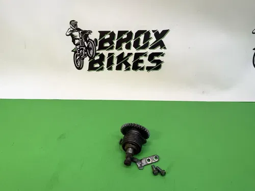 1989 KAWASAKI KX80 KICKSTART KICK START SHAFT W GEAR