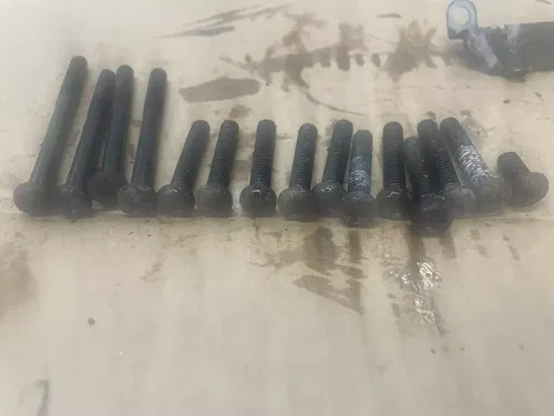 1989 Yamaha XT350 XT 350 Engine Case Bolts Fasteners