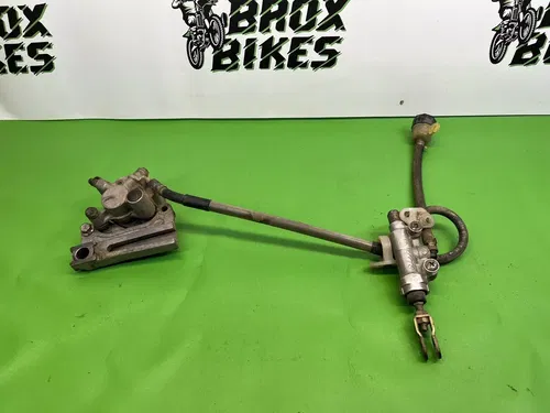 2002 Kawasaki KX85 KX 85 Complete Rear Brake Master Cylinder Caliper