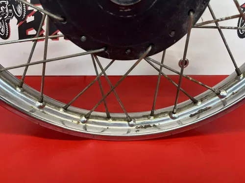 1981 Honda XR80R XR80 XR 80 Araya Front Wheel Rim Hub