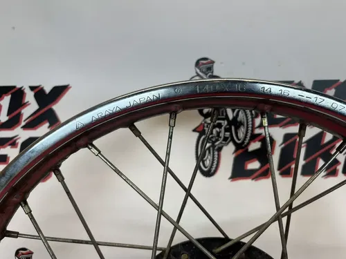 1981 Honda XR80R XR80 XR 80 Araya Front Wheel Rim Hub