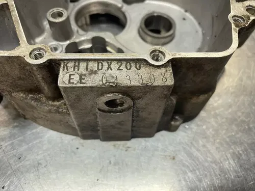 1991 Kawasaki KDX200 KDX 200 Right Side Engine Case Half Crankcase