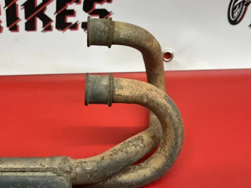 1988 Honda XR250R XR250 XR 250 Exhaust Header and Heat Shield
