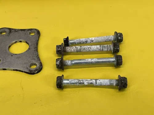 1982 Suzuki PE175 PE 175 Front Engine Hanger Mount Plate Bracket