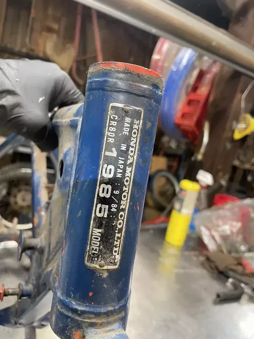 1985 Honda CR80 CR 80 CR80R Frame