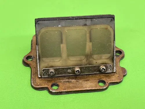 1986 Kawasaki KX125 KX 125 Reed Cage Block Valve