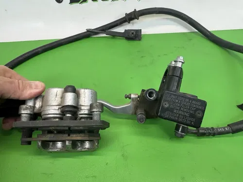 2008 Kawasaki KLR650 KLR 650 Front Brake Caliper Master Cylinder Hose Set 08-18