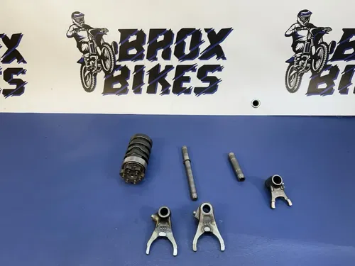 2003 Yamaha YZ85 YZ 85 Transmission Shift Forks Shift Drum Complete 2002-2018