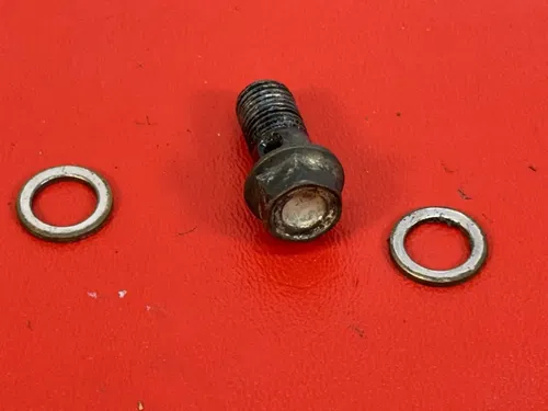 1991 Honda CR250R CR250 CR 250 250R Rear Brake Bayonet Oil Bolt
