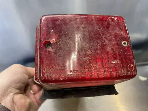 1989 Yamaha XT350 XT 350 rear fender and tail light lamp Taillight