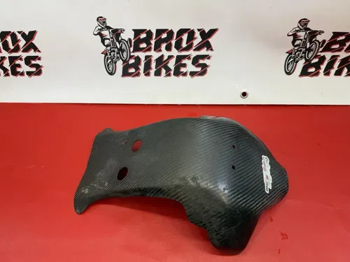2000 Honda CRF250X CRF250R CRF 250 Carbon Fiber Skid Plate Engine Protect Guard