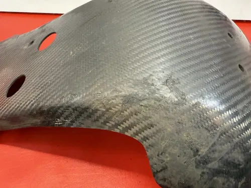 2000 Honda CRF250X CRF250R CRF 250 Carbon Fiber Skid Plate Engine Protect Guard