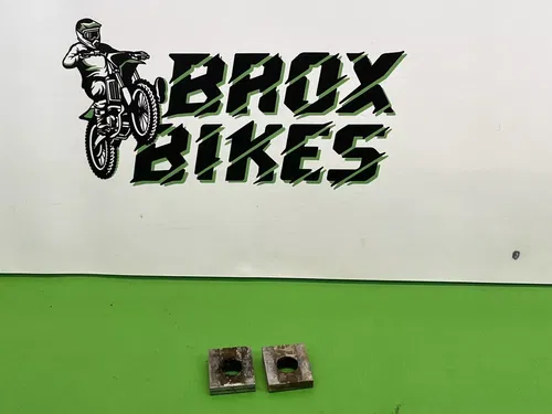 2002 Kawasaki KX85 KX 85 Rear Wheel Chain Adjusters Blocks
