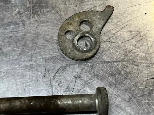 1985 Kawasaki KLR250 Rear Wheel Axle Adjuster