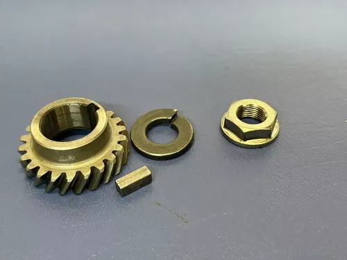 1980 Yamaha IT125 IT 125 Primary Gear Key Way Nut
