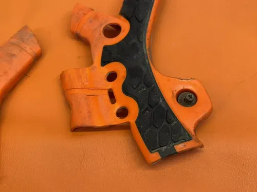 Acerbis 2449525225 X-Grip Frame Guards Orange/Black fits TC 85 14-16/85 SX 09-16